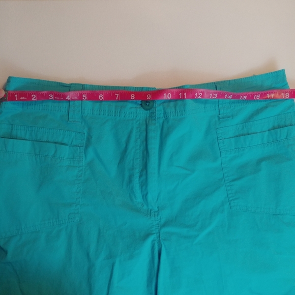 CORAL BAY 16P Aqua Capris - Picture 5 of 5